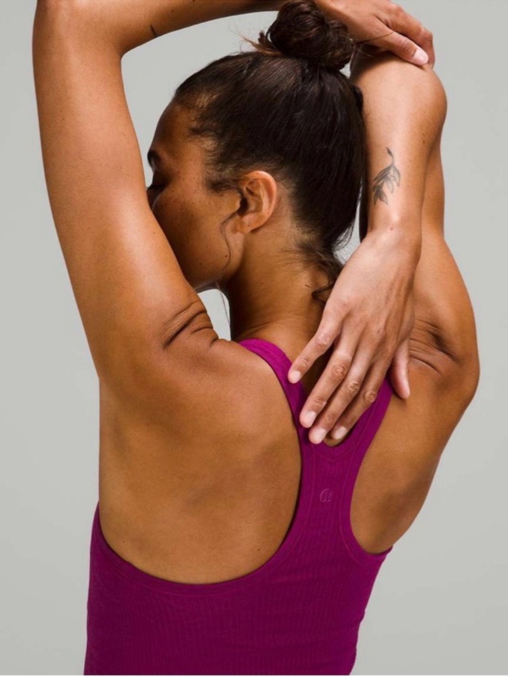 Lululemon Ebb to Street Tank Top Ripened Raspberry - Picture 3 of 8